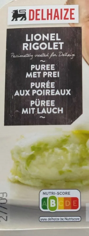 Purée aux poireaux