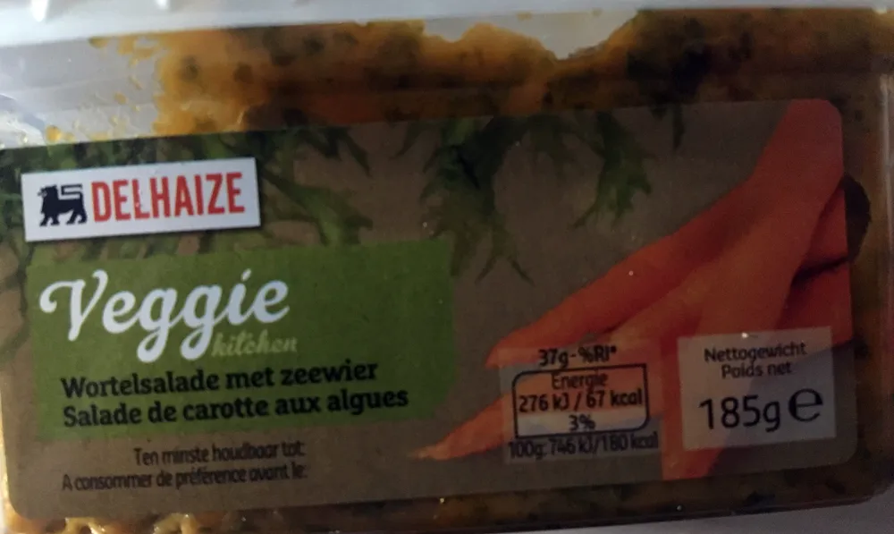 Salade de carottes aux algues