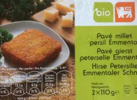 Pavé millet persil emmental