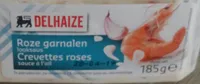 Crevettes roses sauce à l'ail