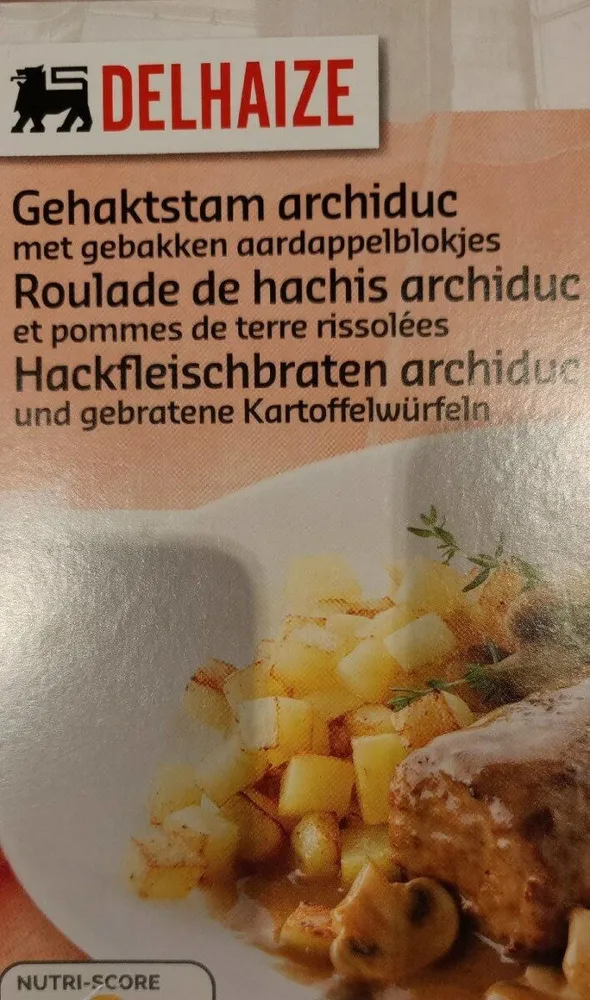 Roulade de hachis archiduc