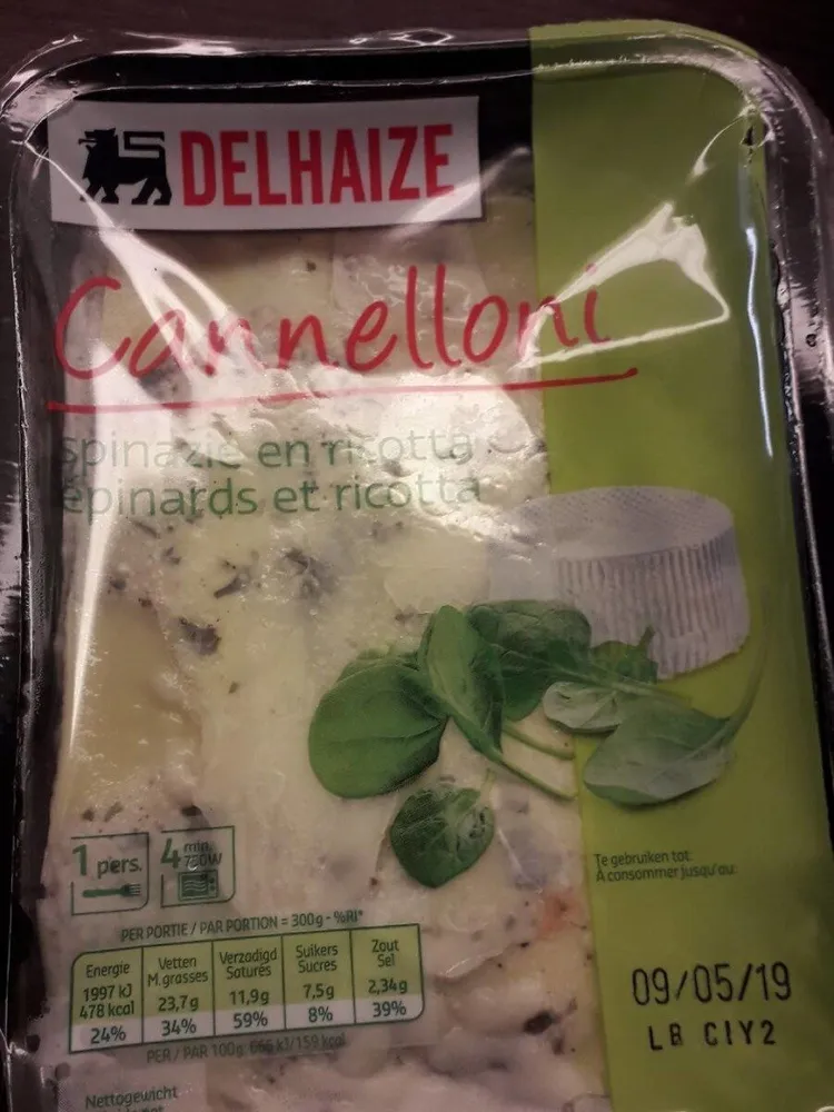 Cannemloni ricotta
