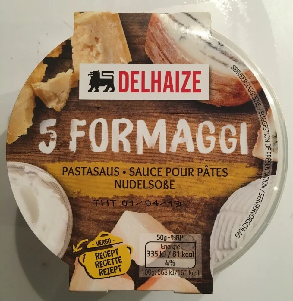 Sauce 5 Fromages