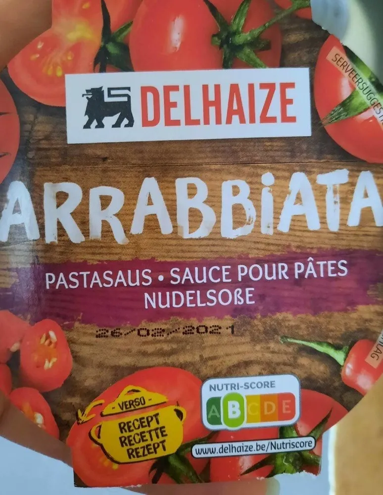 Sauce arrabbiata Delhaize