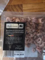Crevettes grises fraîches
