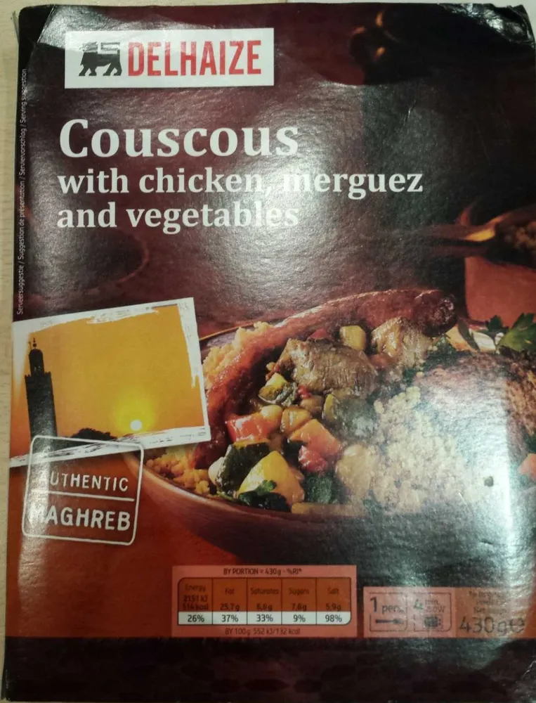 Couscous Merguez et Légumes