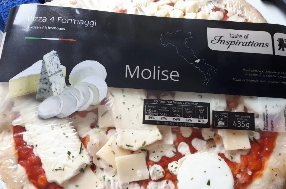 Pizza 4 Formaggi  Molise