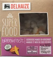 Super Food Beeakfast - Mangue et noix de coco sechées