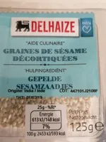 Graines de sésame décortiquées