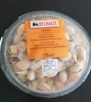 Pistaches grillées et salées