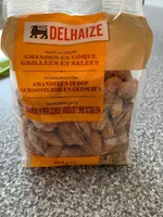 Amandes a coques grillées et salées