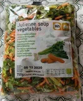 Julienne Soupe de légume