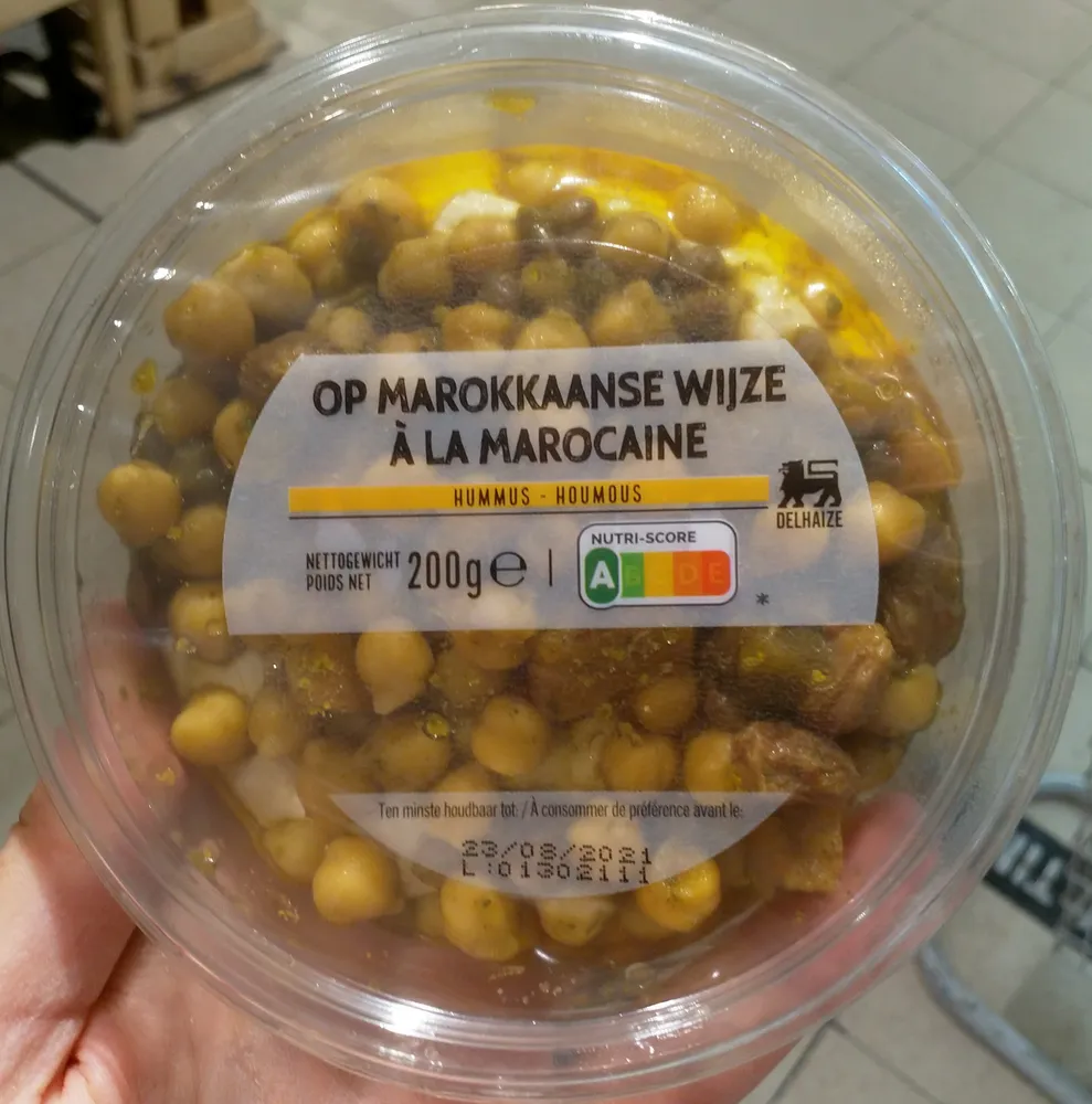 Hummus à la marocaine