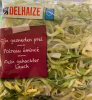 Poireau emince
