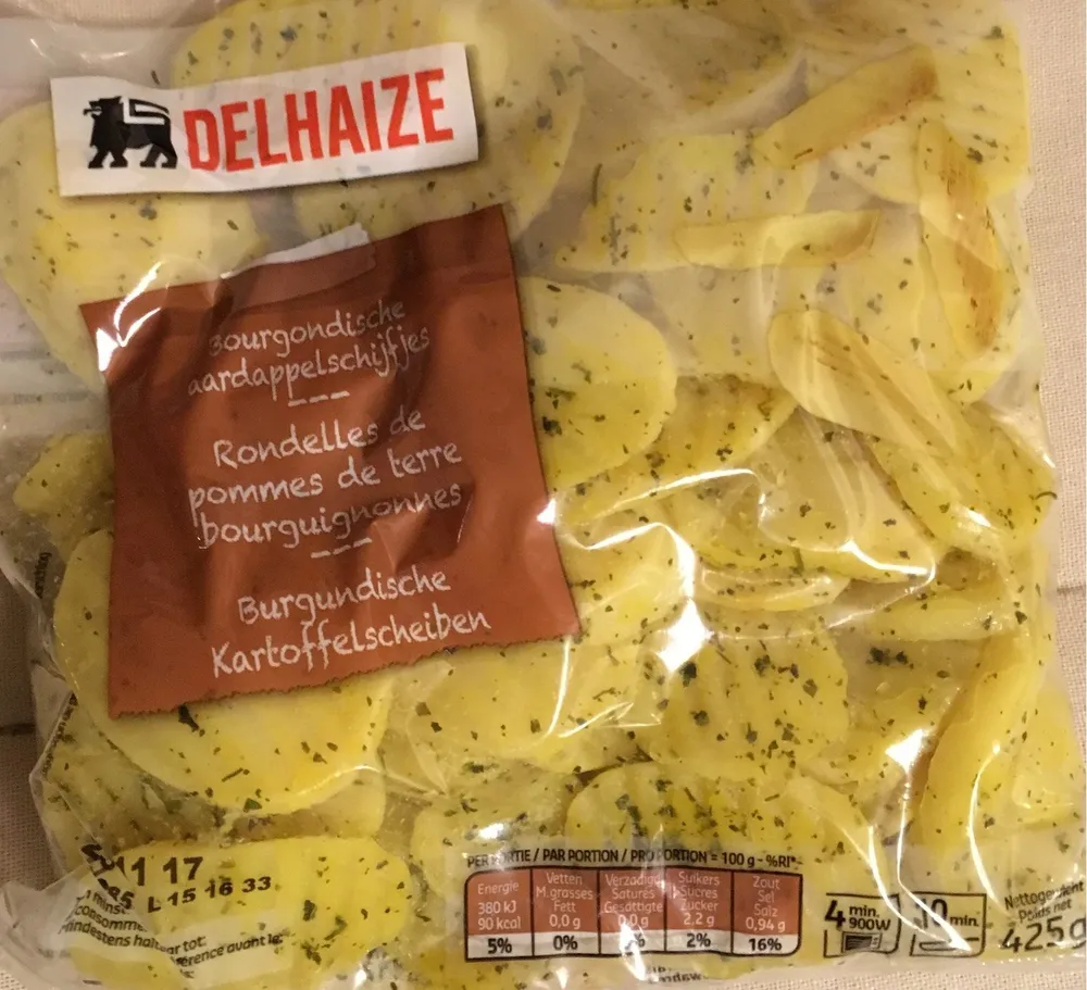 Rondelles de pommes de terre