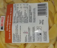 Quarts de lune de pommes de terre