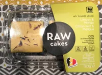 Raw Cake Citron Vert et Mangue