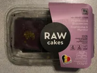 Raw Cake Framboise et Myrtille