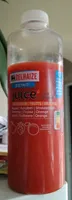 Juice pomme fraise orange