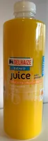 Jus d'orange fraîchement pressé à froid