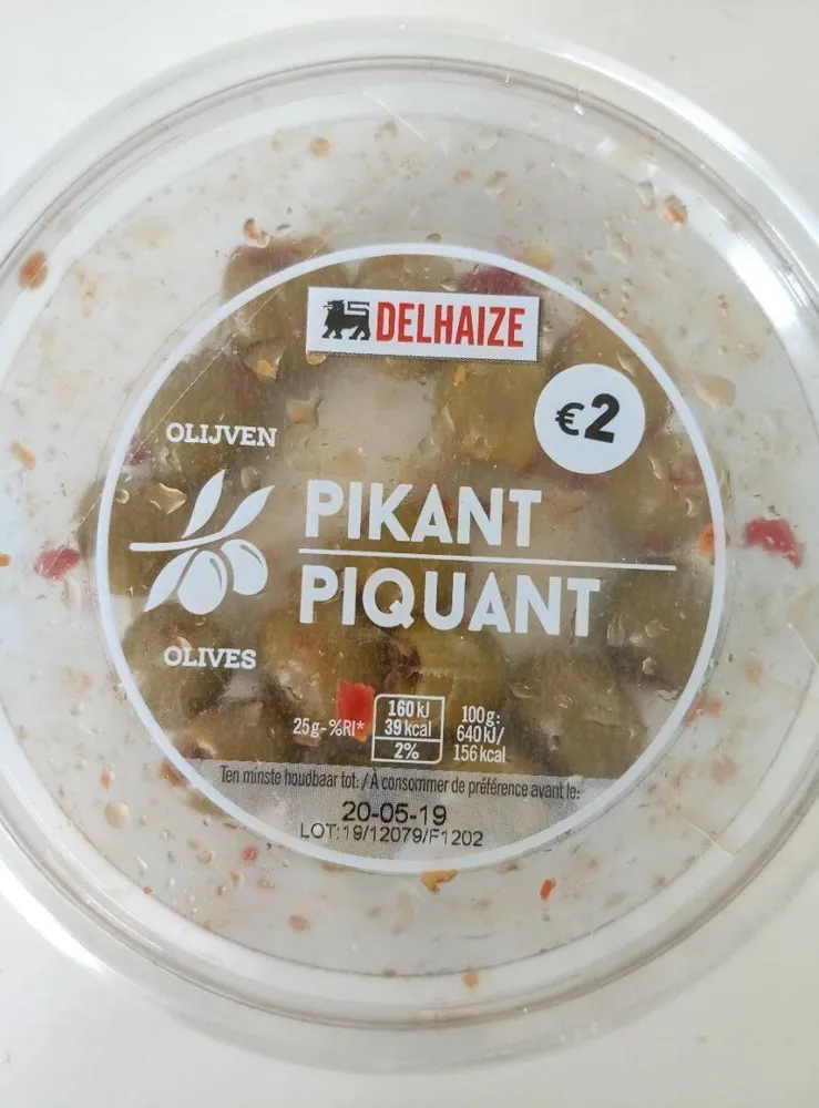 Olives piquant