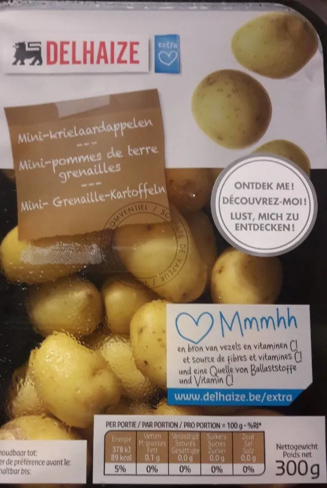 Pommes de terre grenailles