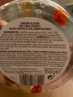 Olives vertes a l'ail