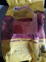 Bloemig rood aardappels