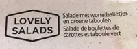 Lovely Salads - Salade de boulettes de carottes et taboulé vert
