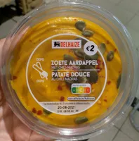 Spread de patate douce au chili et madras