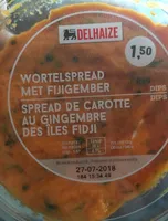 Spread de carotte au gingembre