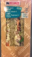 Sandwich bacon, salade et tomate