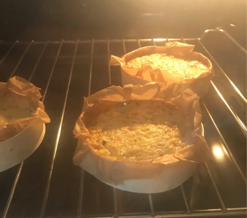 Mini quiche tomate mozarella