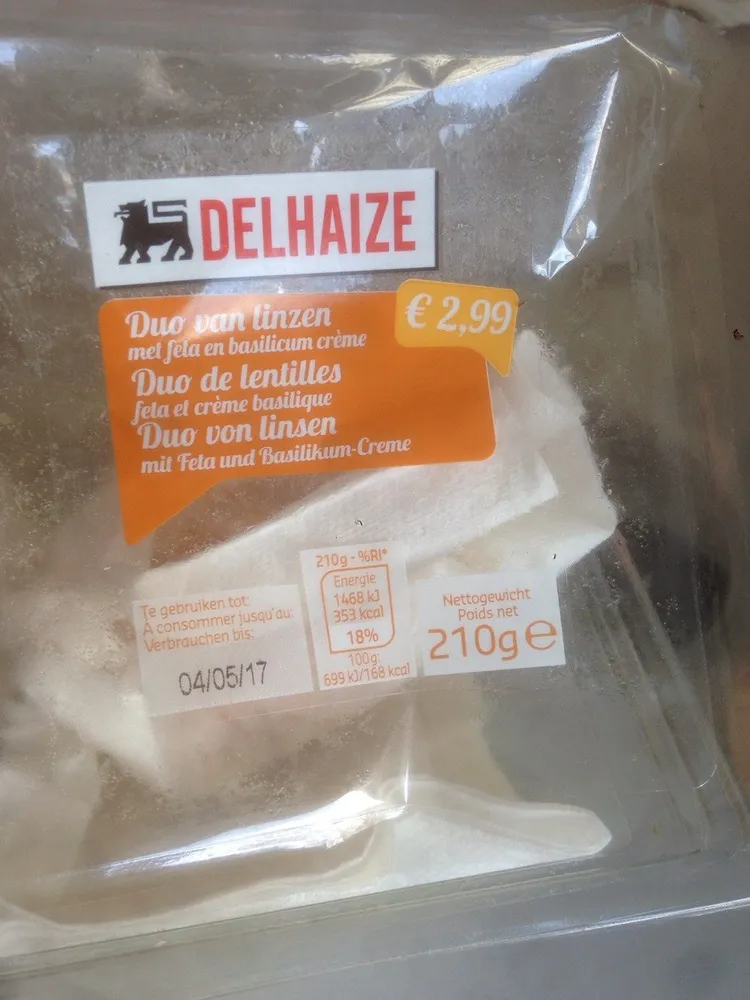 Salade lentilled feta basilic