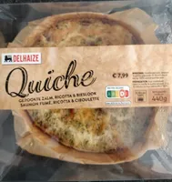 Quiche gerookte zalm
