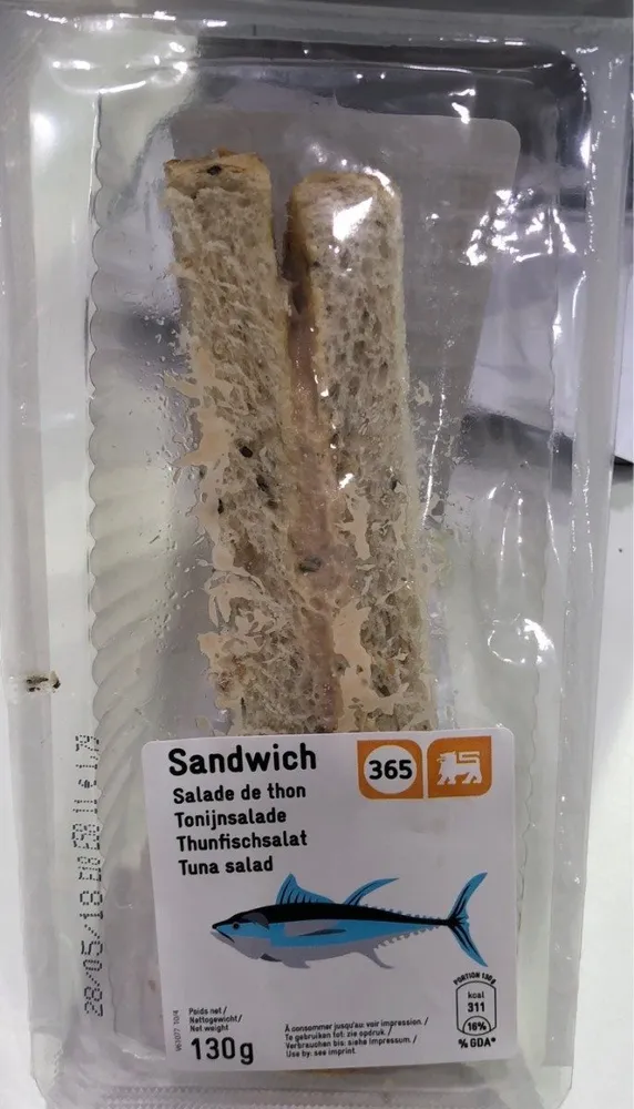 Sandwich salade de thon