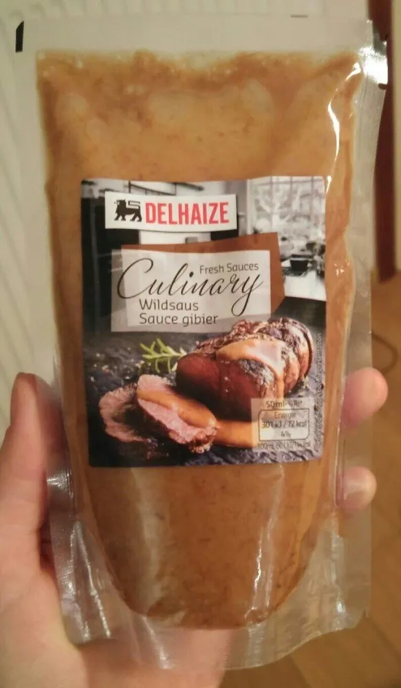 Sauce gibier Delhaize