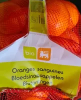 Oranges sanguines bio