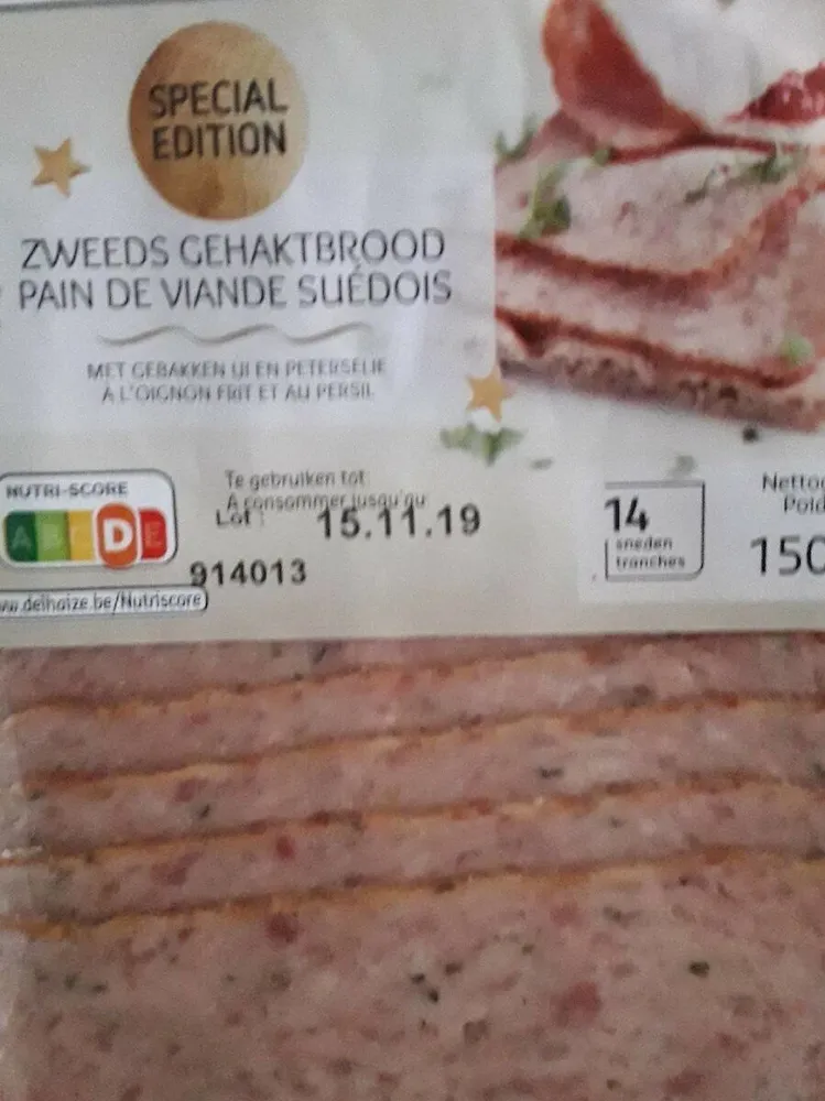 Pain suedois