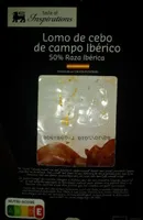 Lomo de cebo de campo Iberico