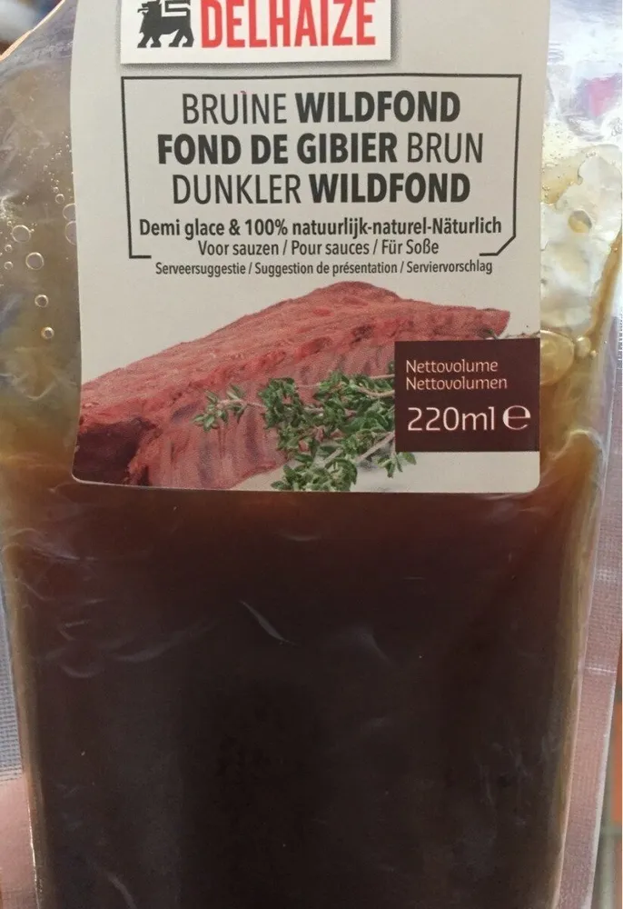 Fond de gibier brun