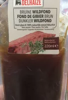 Fond de gibier brun