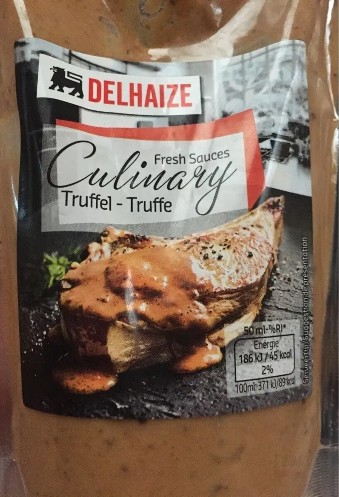 Fresh sauces culinary truffel