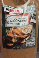 Fresh sauces culinary truffel