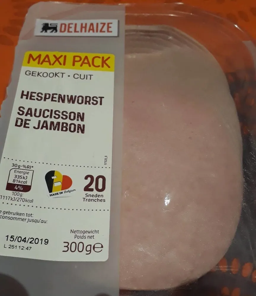 Saucisson de jambon