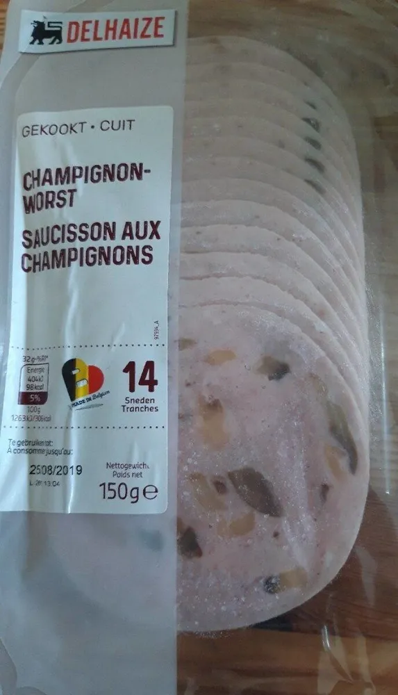 Saucisson aux champignons