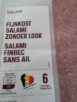 Fijnkost Salami zonder look
