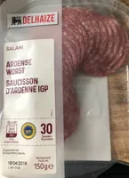 Saucisson d'ardenne igp