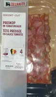 Tête pressée sauce tomatée