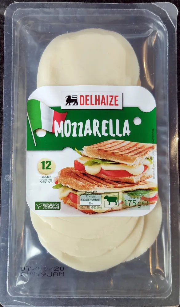 Mozzarella in schellen